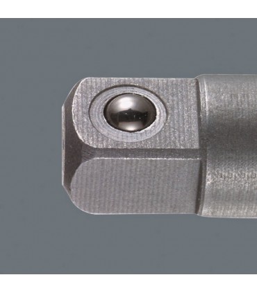 Wera 870/1 Bits Lokma Adaptör 1/4" Altıgen-1/4" Kare 25mm 05136000001