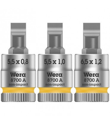 Wera 8700 AFL Zyklop 1/4" Lokma Düz Bits 28x0,8x5,5mm 05003320001