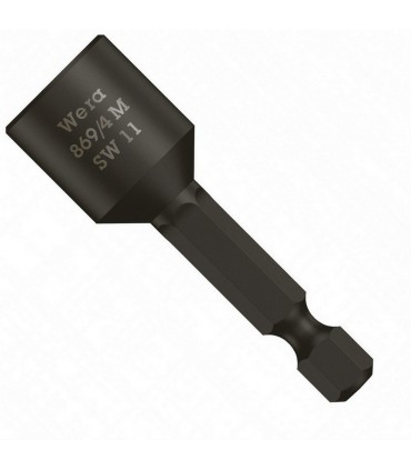 Wera 869/4 M SB Nutsetter Bits Bağlantılı Lokma Mıknatıslı 11x50mm 05073506001