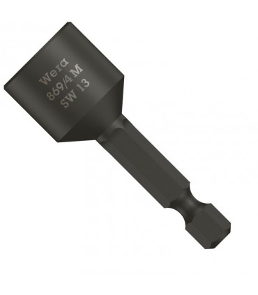 Wera 869/4 M Nutsetter Bits Bağlantılı Lokma Mıknatıslı 65x13mm 05060240001