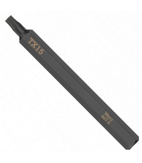 Wera 867 S Darbeli Tornavida için Bits Torx TX15x70mm 05018166001
