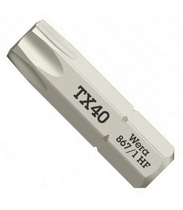 Wera 867/1 Torx HF Bits TX40x25mm 05066145001