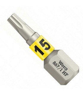 Wera 867/1 Torx HF Bits TX15x25mm 05066141001
