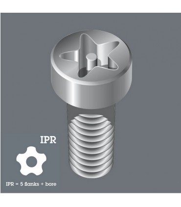 Wera 867/1 IPR TorxPlus Bits Uç 25mm 45 05134707001