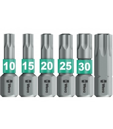 Wera 867/1 BTZ Torx Bits Uç 25mm TX15 05066122001