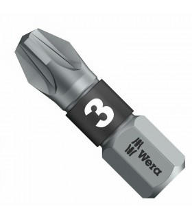 Wera 855/ BTZ Pozidriv Bits Uç 25mm PZ3 05056724001