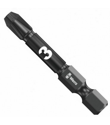 Wera 855/4 IMP DC Impaktor Pozidriv Bits PZ3x50mm 5 Adet 05057662001