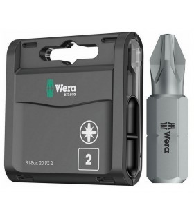 Wera 855/1 Z Pozidriv Bits Uç 25mm PZ2 20 Adet 05057760001