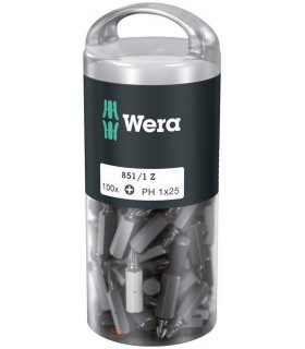 Wera 851/1 Z Yıldız Bits Uç 25mm PH1 100 Adet 05072440001