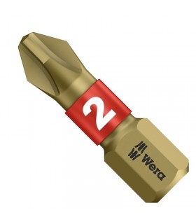 Wera 851/1 BTH Yıldız Bits Uç 25mm PH2 05056412001