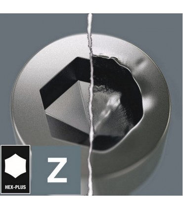 Wera 840 S Darbeli Tornavida için Bits HexPlus 4x70mm 05018151001