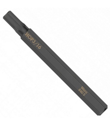 Wera 840 S Darbeli Tornavida için Bits HexPlus 3/16" 70mm 05018156001