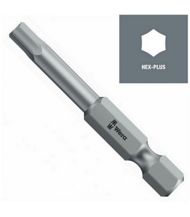 Wera 840/4 Z HexPlus Bits Uç 152mm 1/8" 05380045001