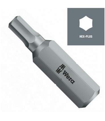 Wera 840/2 Z HexPlus Bits Uç 30x5,0mm 05057515001