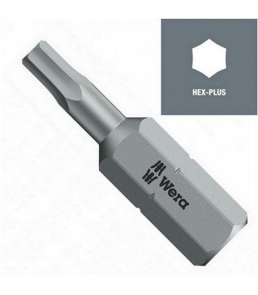 Wera 840/1 Z HexPlus Bits Uç 25x8mm 05056335001