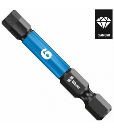 Wera 840/4 IMP DC SB HexPlus Bits Uç 50x6mm 05073946001