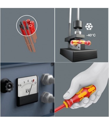 Wera 837i RA VDE Değişken Uçlu İzole Cırcırlı Tornavida Sapı 05057490001