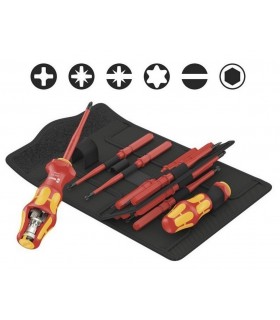 Wera 827 Ti Değişken Uçlu Yalıtımlı Tornavida Seti 05057484001