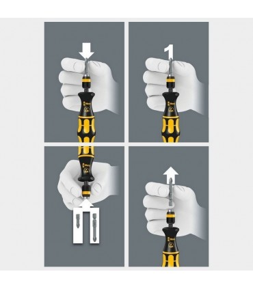 Wera 816 R ESD Rapidaptor Bits Tutuculu Tornavida 05051464001