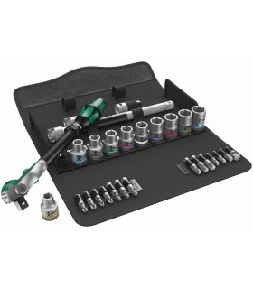 Wera 8100 SC6 Zyklop Speed Cırcır 1/2" Lokma Bits Seti 05004076001