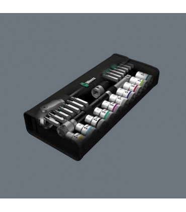 Wera 8100 SC6 Zyklop Speed Cırcır 1/2" Lokma Bits Seti 05004076001