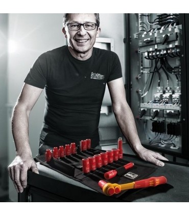 Wera 8100 SB VDE İzole Zyklop Cırcır 3/8" Lokma Seti 05004970001