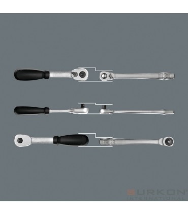 Wera 8100 SB8 Zyklop Cırcır 3/8" Lokma Bits Seti 05004048001