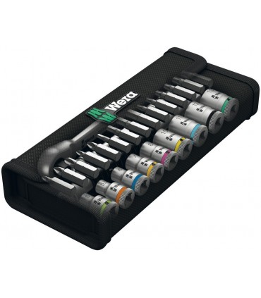 Wera 8100 SA8 Zyklop Metal Cırcır 1/4" Lokma Bits Seti 05004018001