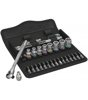 Wera 8100 SA7 Zyklop Cırcır 1/4" Lokma Bits Seti 05004017001