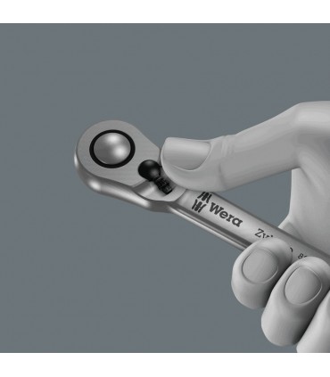 Wera 8100 SA12 HF Zyklop Metal Cırcır 1/4" Lokma Seti 05003756001