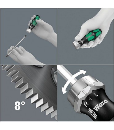 Wera 80 RA SB Vario Cırcırlı Tornavida Bits Seti 05073665001