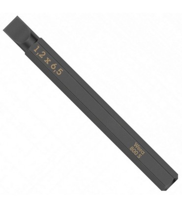 Wera 800 S Darbeli Tornavida için Bits Düz 1.2x6.5x70mm 05018142001