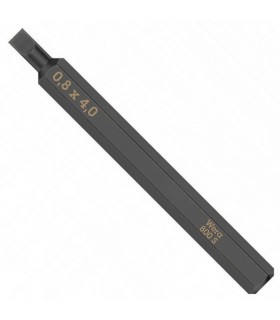 Wera 800 S Darbeli Tornavida için Bits Düz 0.8x4x70mm 05018140001