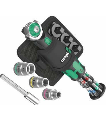 Wera 8009 Zyklop 3/8" Cırcır Bits Lokma Seti 05004281001