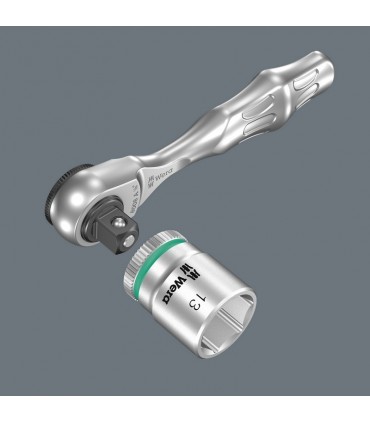 Wera 8008 A Zyklop Mini Cırcır 1/4" Sürücü 05003793001