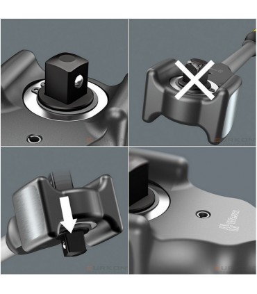 Wera 8002 C Koloss Çekiç İşlevli Cırcır Kol Seti 05133862001