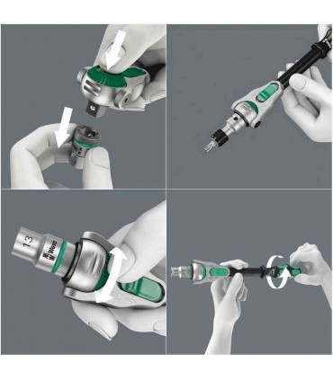 Wera 8000 C Zyklop Cırcır 1/2" Sürücü 05003600001