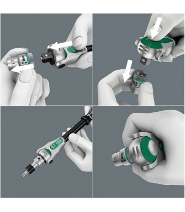 Wera 8000 B Zyklop Cırcır 3/8" Sürücü 05003550001