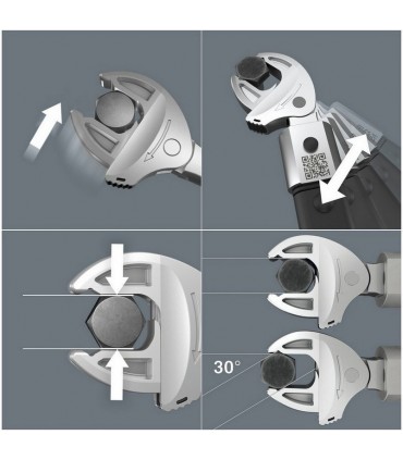 Wera 7880 Joker XL Açık Ağız Kendinden Ayarlı 14x18mm Geçmeli Tork Ucu 19-24mm 05020172001