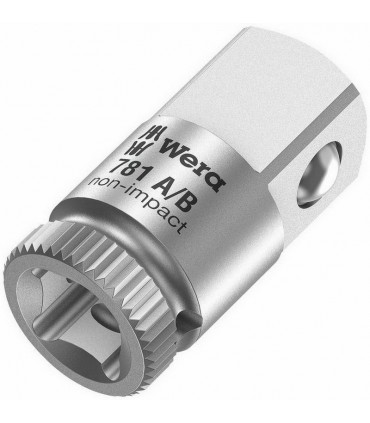 Wera 781 A/B 1/4" - 3/8" Lokma Çevirici 25mm 05042670001
