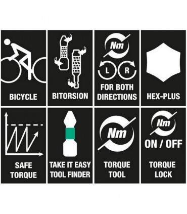 Wera 7515/7 Safe-Torque Speed 2-6Nm Bisiklet 1 Seti 05075850001