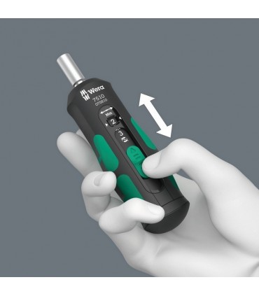 Wera 7510 Safe-Torque Speed 1-3Nm Torklu Tornavida 05075810001