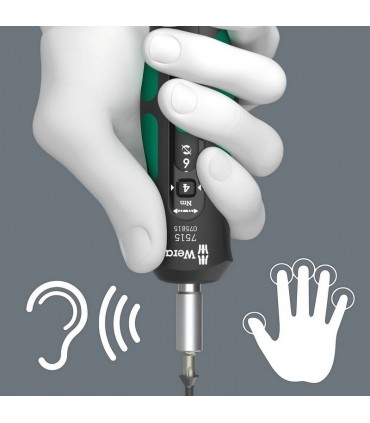 Wera 7510 Safe-Torque Speed 1-3Nm Torklu Tornavida 05075810001