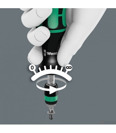 Wera 7445 2,5-11,5 in.lbs Torklu Tornavida 05074710001