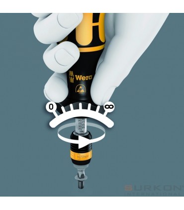 Wera 7441 ESD 1,2-3,0Nm Torklu Tornavida 05074731001