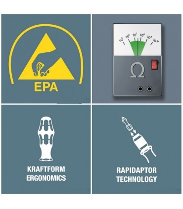 Wera 7436 ESD 0.3-1Nm Ayarlanabilir Torklu Tornavida 05074788001