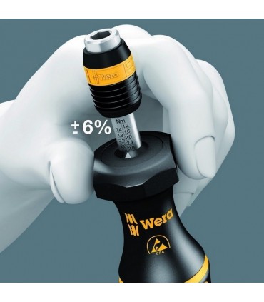 Wera 7430 ESD 0.1-0.34Nm Ayarlanabilir Torklu Tornavida 05074780001