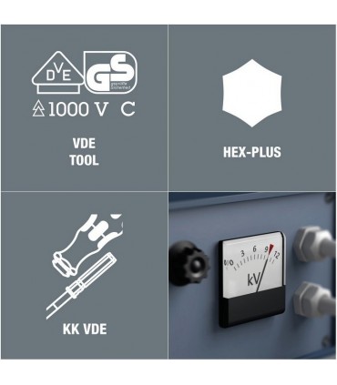 Wera 64i SB VDE Geçmeli Tornavida Ucu 154mm Alyan 2,5mm 05004420001