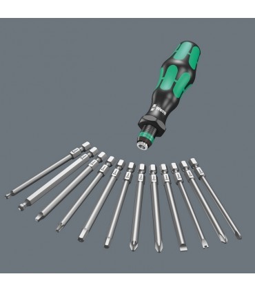 Wera 60 Torklu Tornavida 1,2-3,0Nm Bits Seti 05059293001