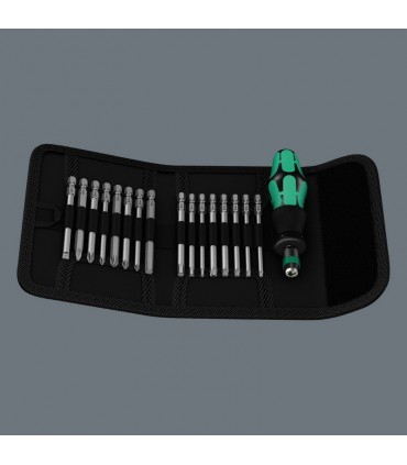 Wera KF Kompakt 60 Tornavida Bits Seti 18P 05059295001